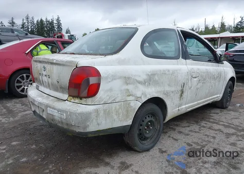 2000 Toyota Echo from USA, damaged, VIN JTDAT1230Y0060235